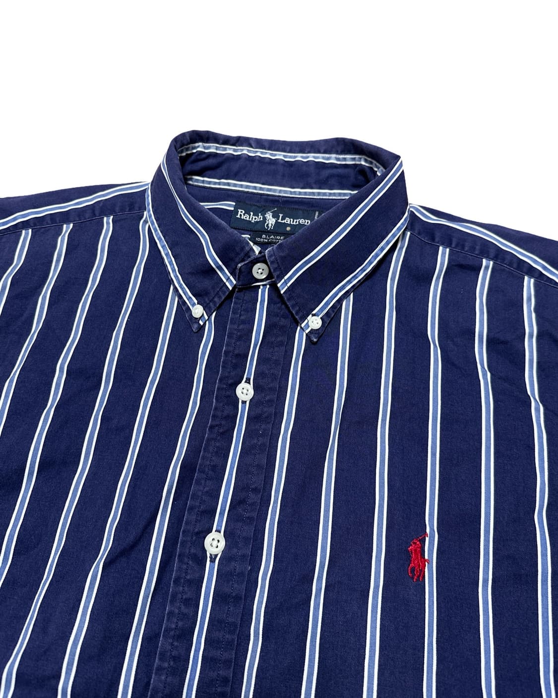 폴로 랄프로렌 스트라이프 네이비 셔츠 상품이미지3