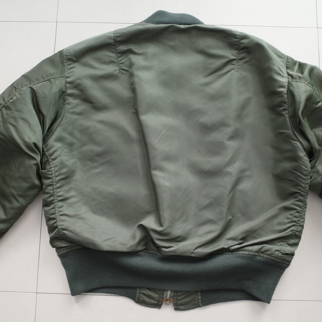 70s 미군 오리지널 알파 L-2B 항공점퍼 M사이즈 빈티지 밀리터리 상품이미지10