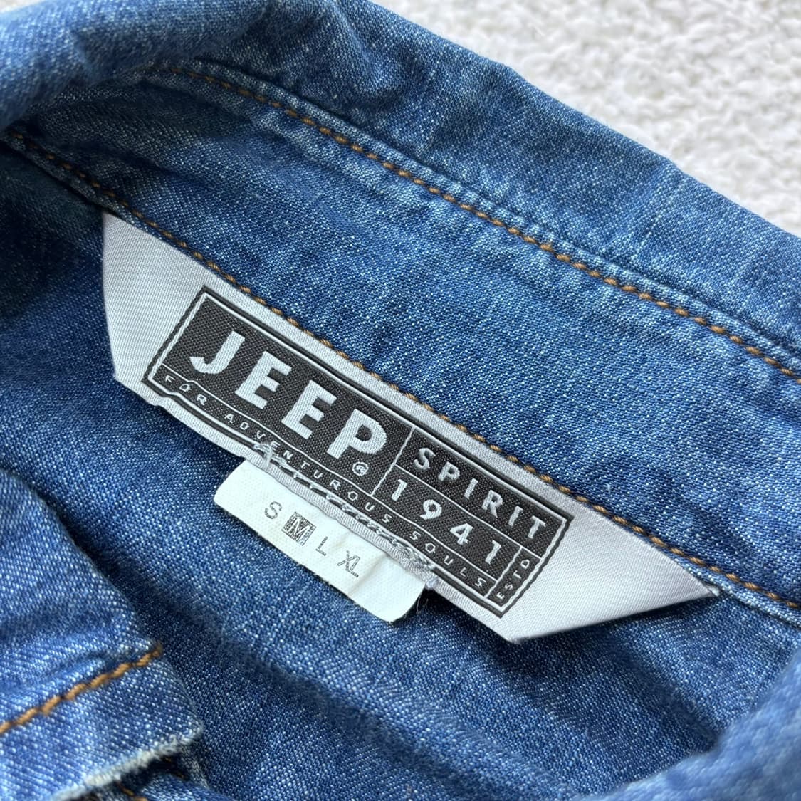 M 지프 빈티지 데님 셔츠 0311E 상품이미지3