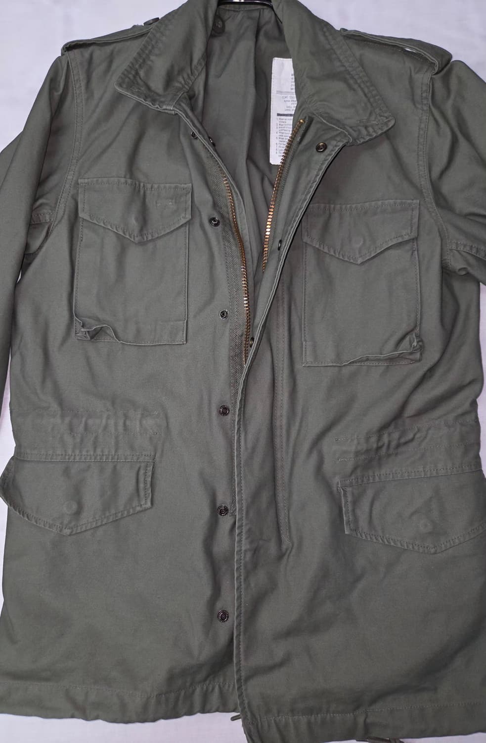 가슴100)알파인더스트리 M65 필드자켓 민수용 상품이미지2