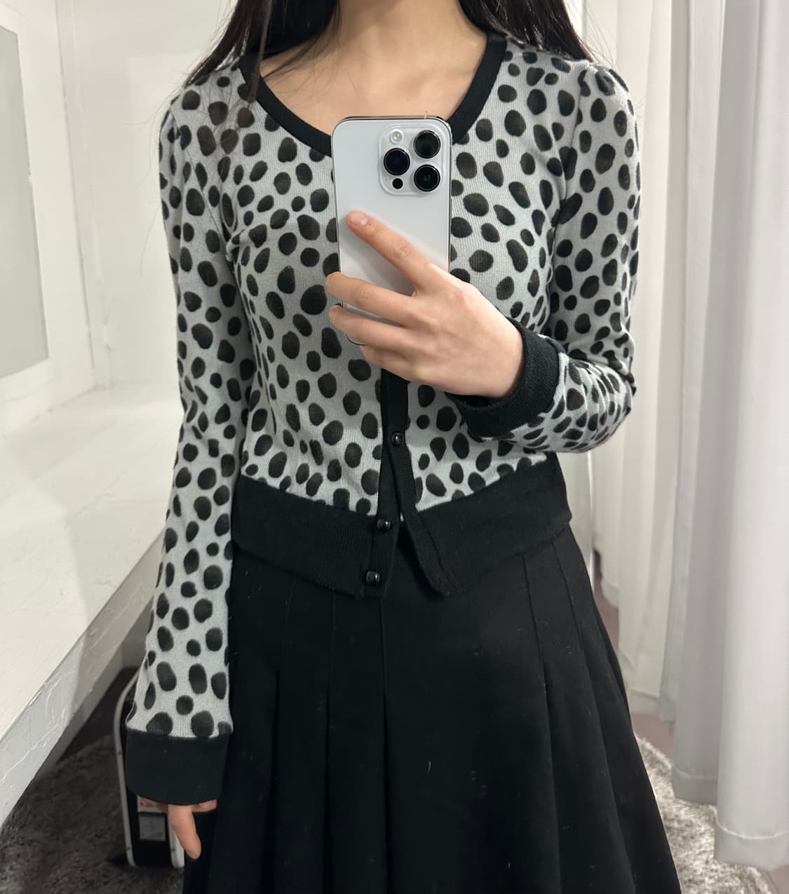 pattern cardigan 상품이미지2