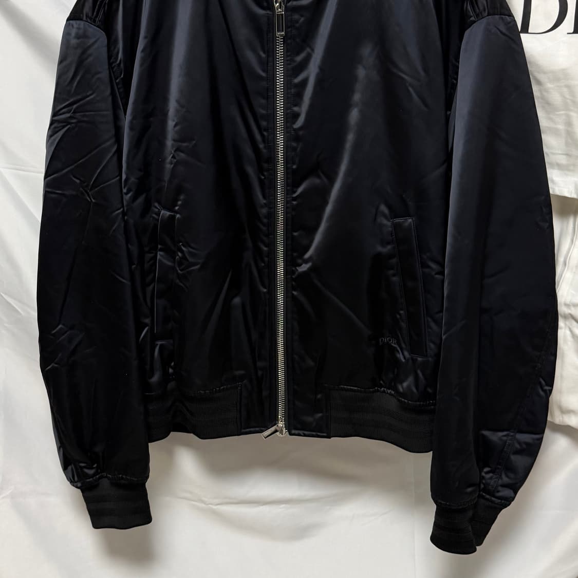 [S+급/54] 디올 X 피터도이그 백로고 블루종 봄버 자켓 상품이미지5