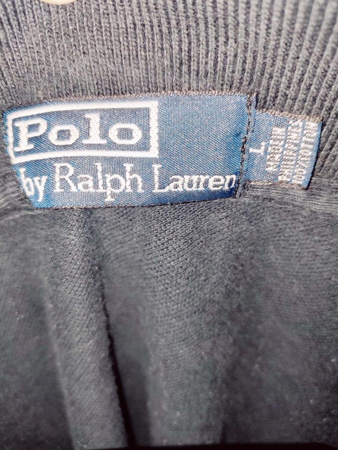 폴로 랄프로렌 빅포니 반팔 카라 티셔츠 블랙 화이트 상품이미지3