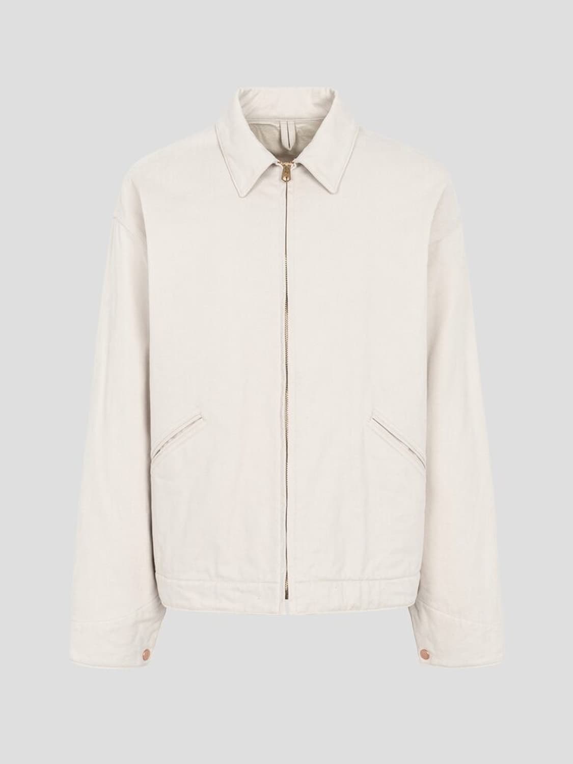 코모리 숏 집업 자켓 아이보리 3size 상품이미지2