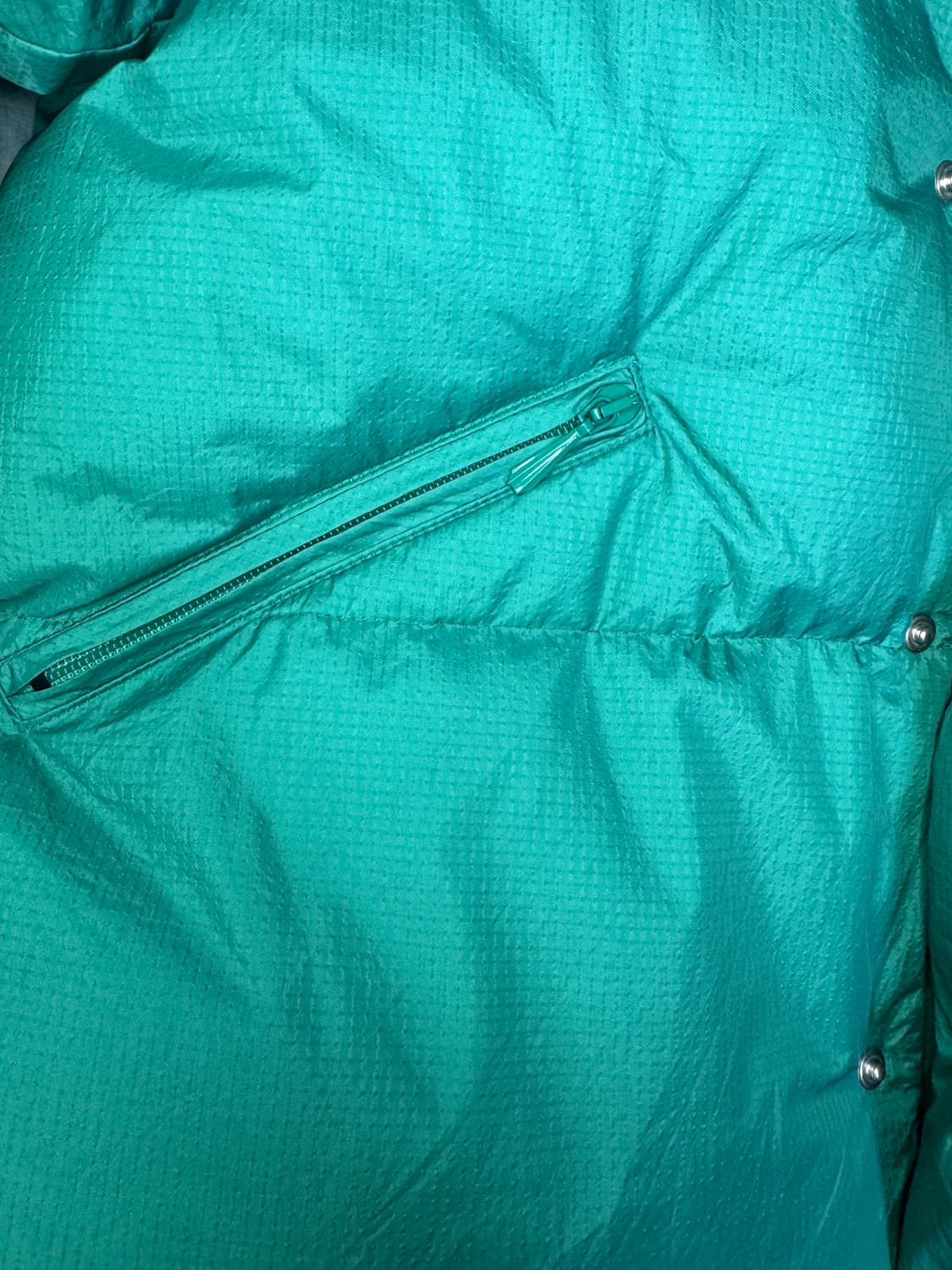 언유즈드 UNUSED 20FW 나일론 다운자켓 그린 1 상품이미지6