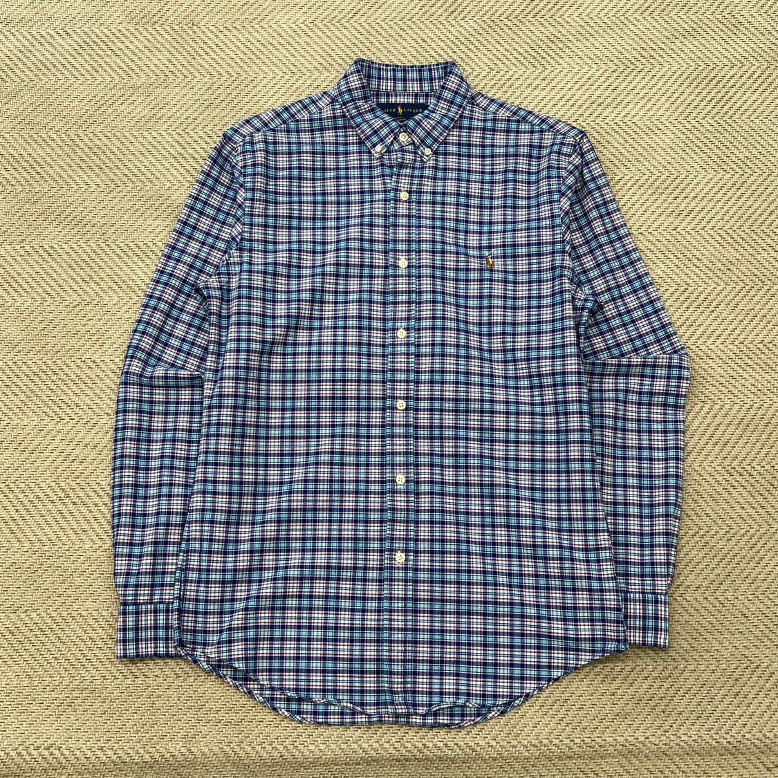 폴로랄프로렌 qr 체크 셔츠 r3882 상품이미지1