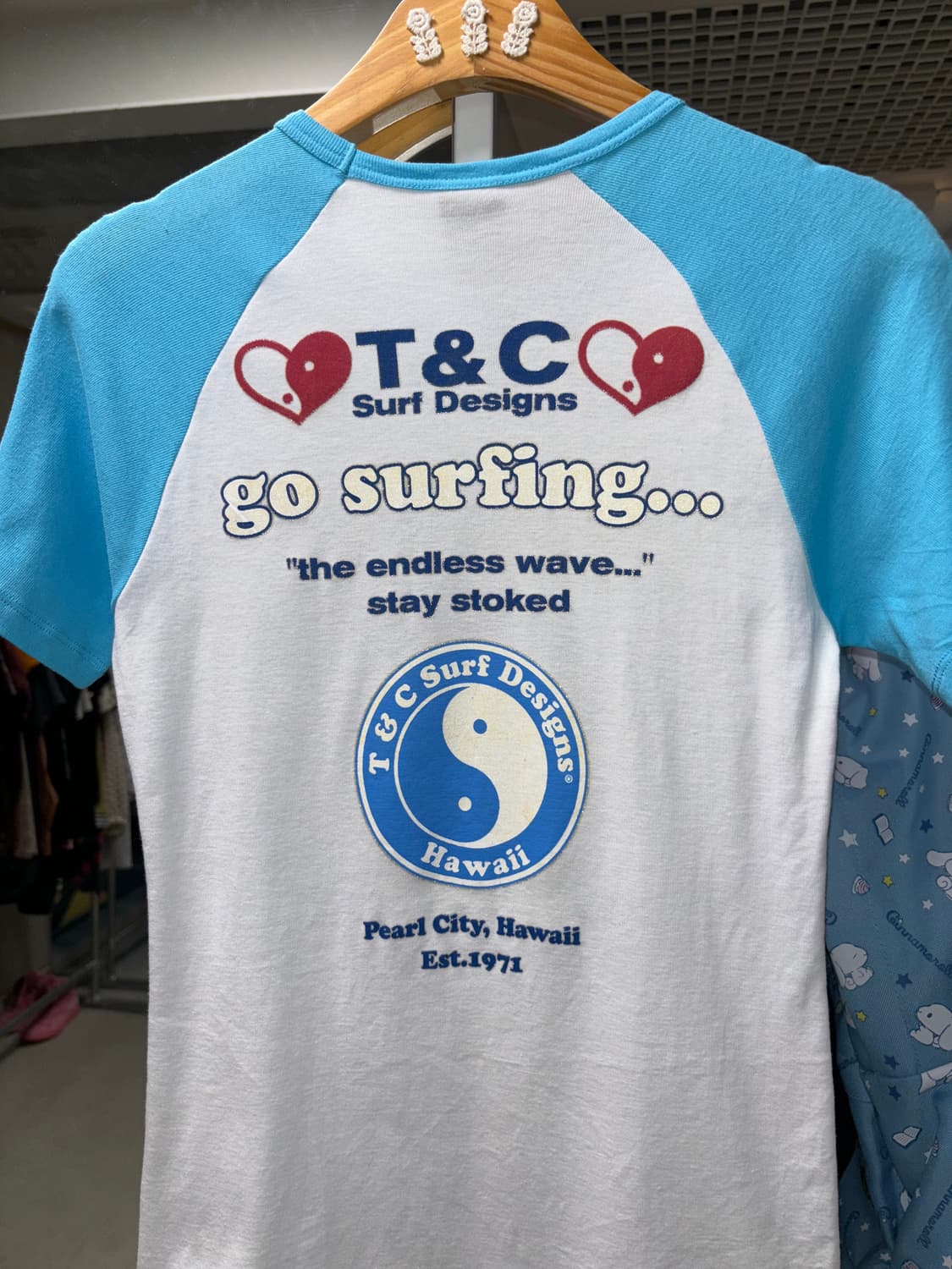 T&C 레글런 서핑 티셔츠 상품이미지2