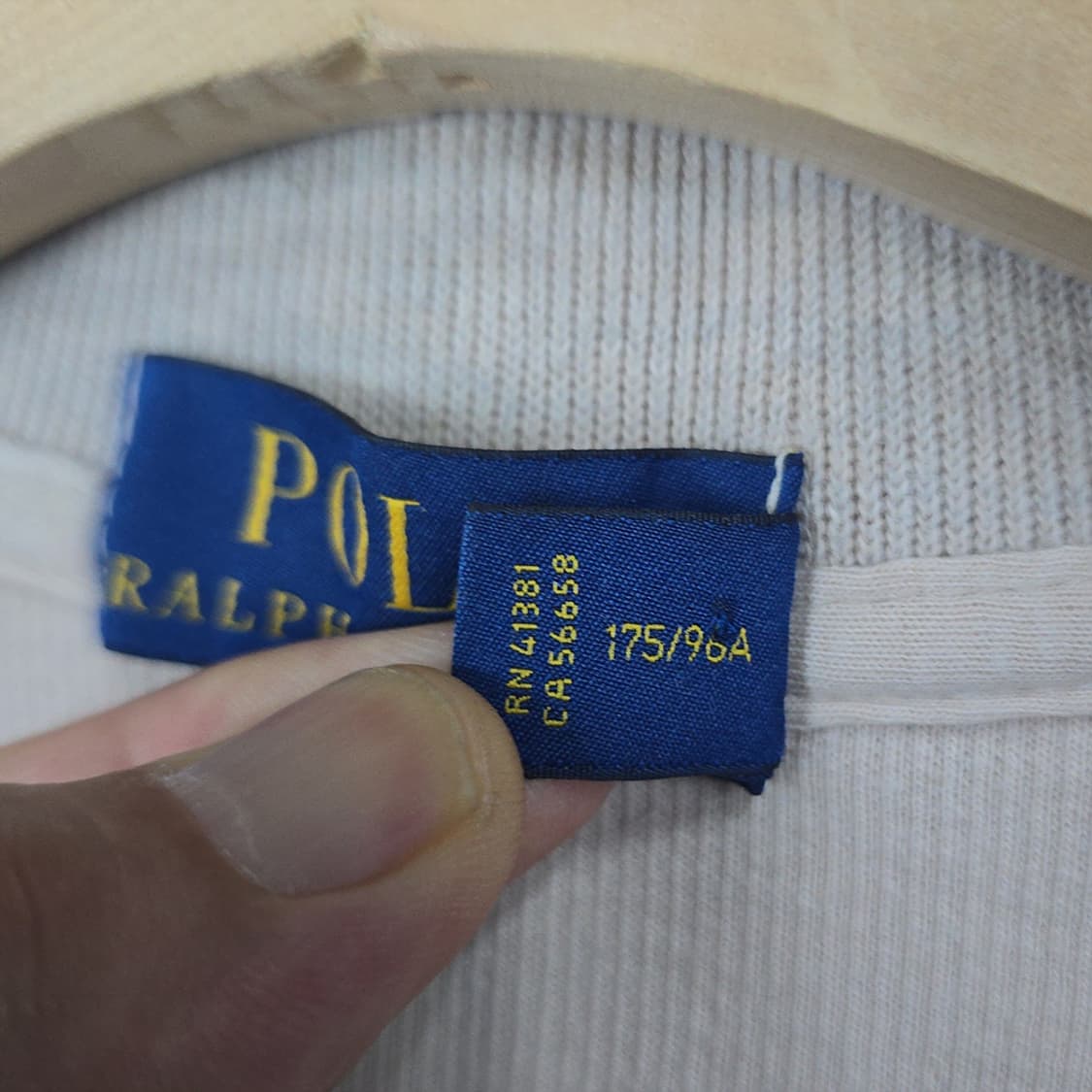 남성 폴로 랄프로렌 Polo 집업 니트 M 상품이미지5