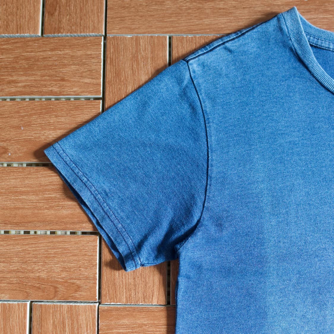 Blue Blue pocket cotton 1/2 tee 상품이미지3