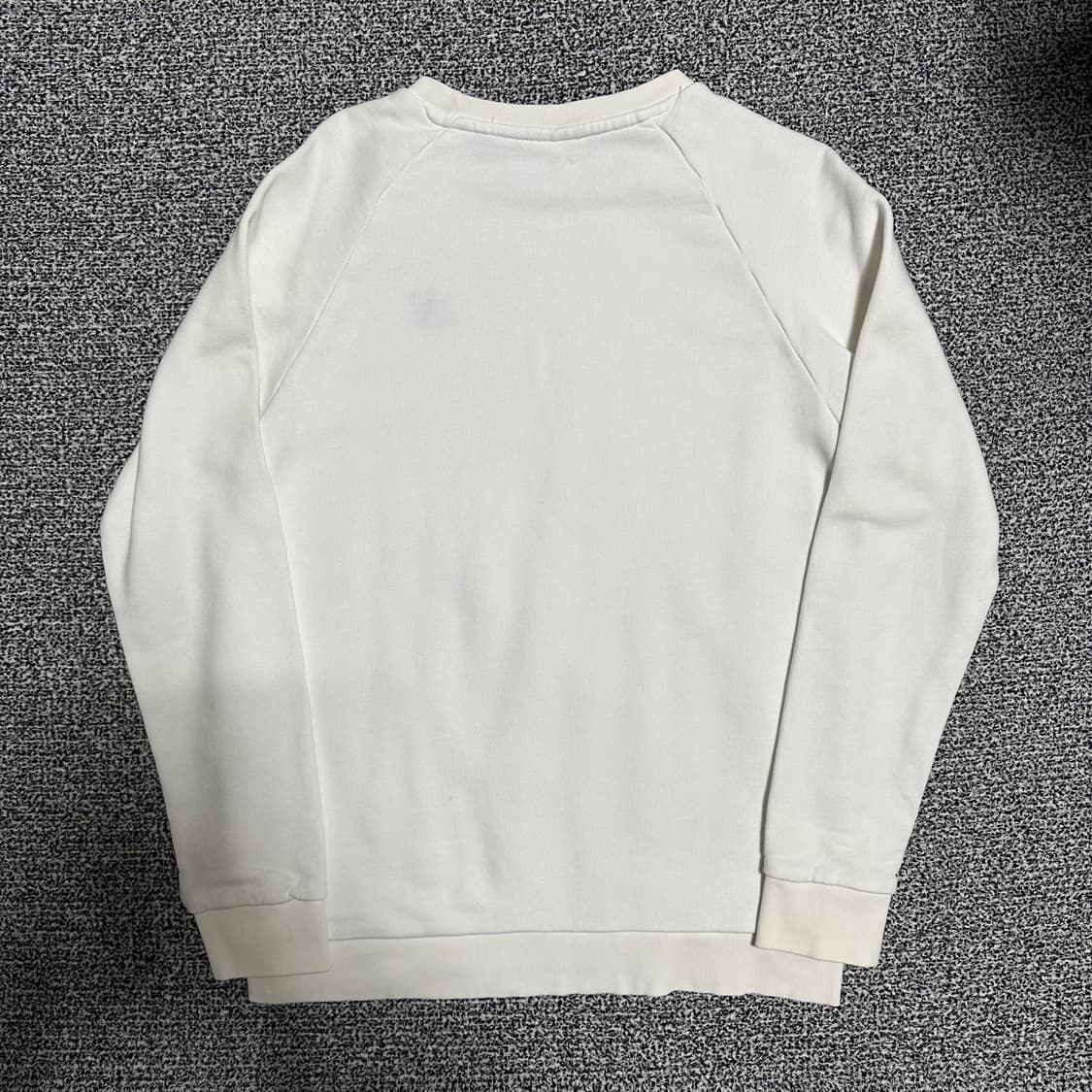 (M) 아디다스 트레포일 흰색 맨투맨 상품이미지4