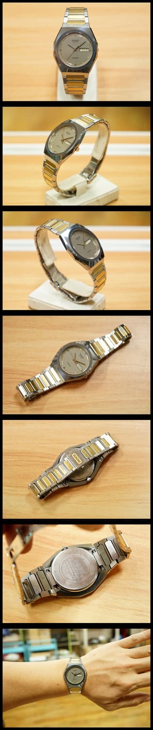 80s 라도 다이아스타 콤비 쿼츠 시계 상품이미지2