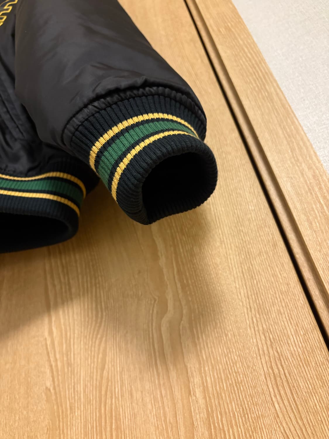 슈프림 미첼 & 네스 카모 로고 바시티 자켓 상품이미지4