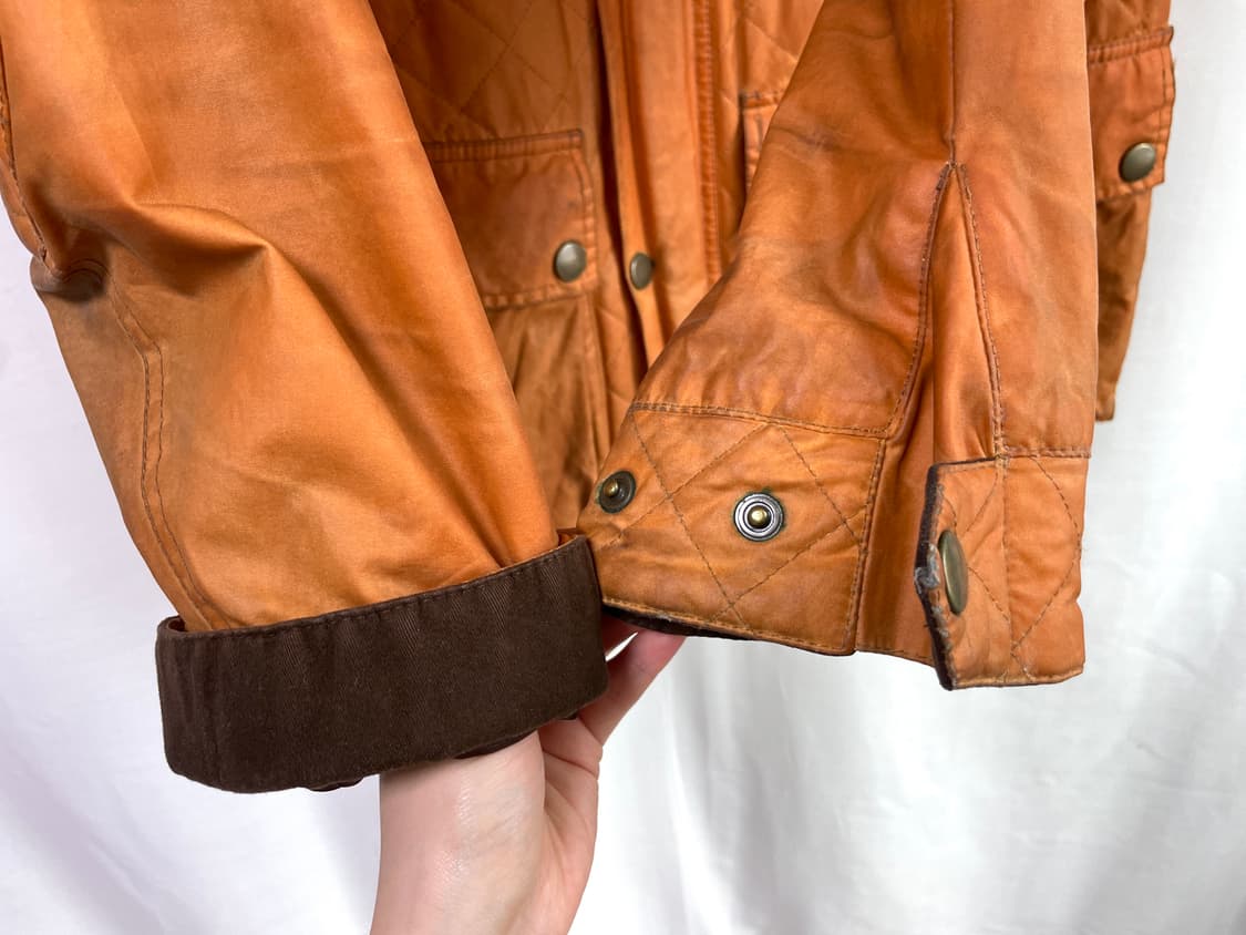 Belstaff 벨스타프 골드라벨 더티 왁스코튼 퀼팅 팬터자켓 L 상품이미지6