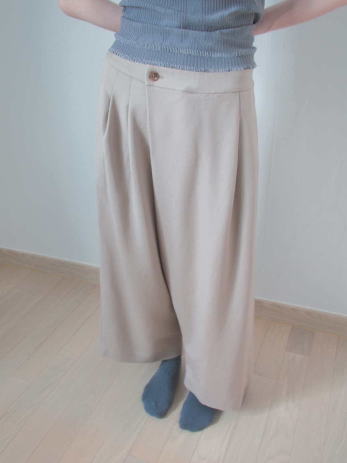 Haat by issey miyake unbalance pants 상품이미지10