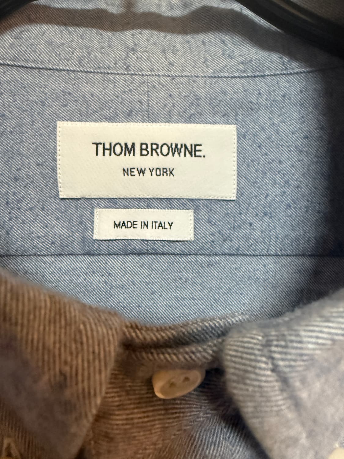 톰브라운 26SS 플란넬 4-바 셔츠 (MWL272A 05245 480) 상품이미지2