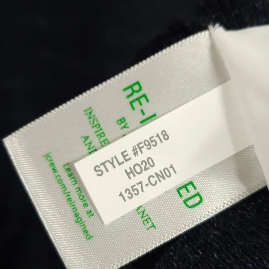 105~110 JCREW 제이크루 코튼 니트 봄가을 네이비 상품이미지7