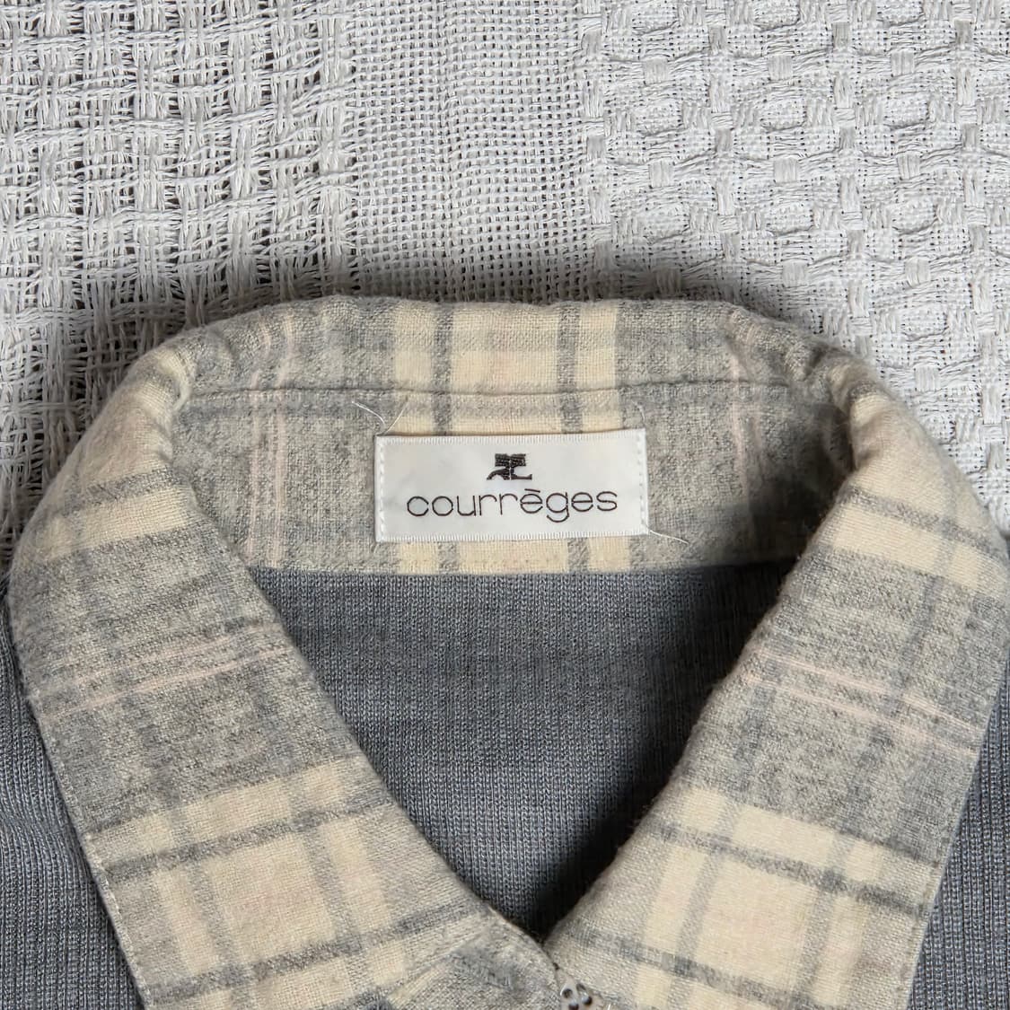 [Courreges] 꾸레쥬 카라 니트가디건 상품이미지4