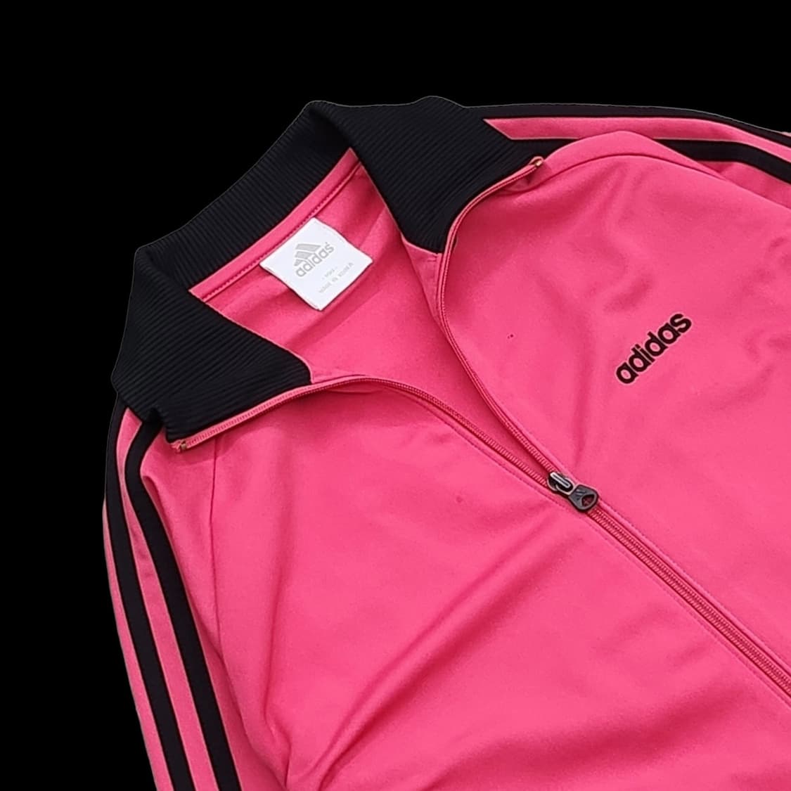 아디다스 빈티지 삼선 트랙탑 핑크 져지 상품이미지2