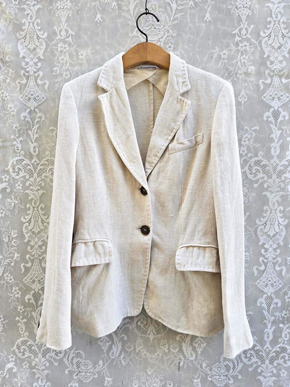 막스마라 리넨 투버튼 자켓 (made in italy) 상품이미지1