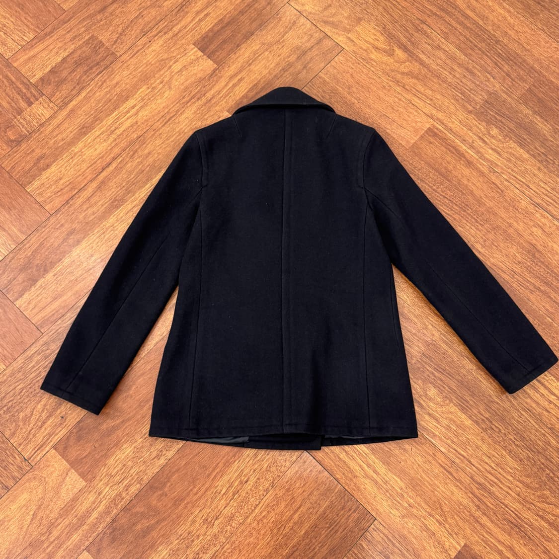 여성용 90 폴로 랄프로렌 폴로진스 네이비 모직 피코트  상품이미지3