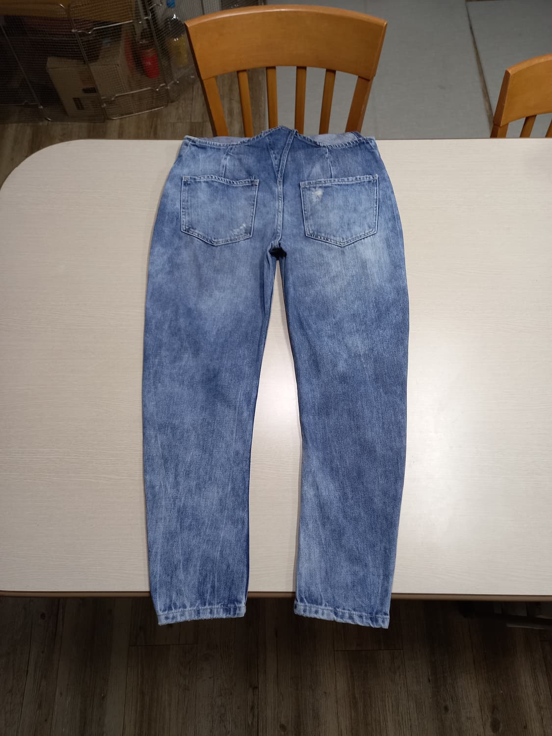 26-27 ZARA TRF 데미지워싱 멜빵진 26-616 상품이미지2