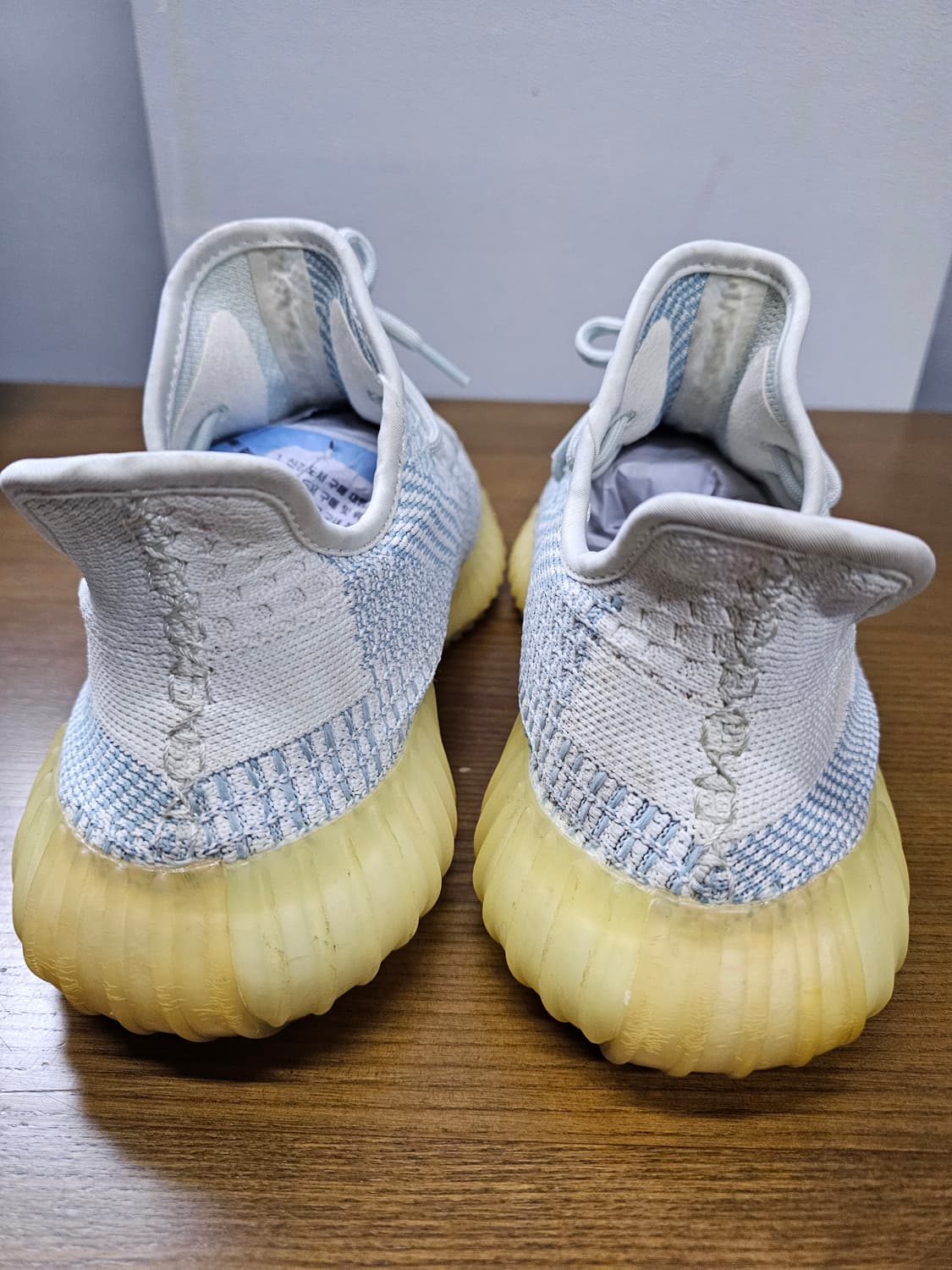 이지부스트 350 클라우드 화이트 상품이미지6