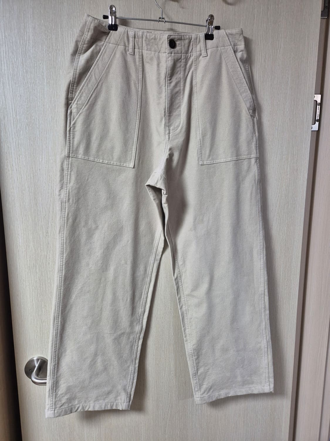 (24년) 시프트지 세미 와이드 빅 트윌 피로 바지 82 상품이미지4