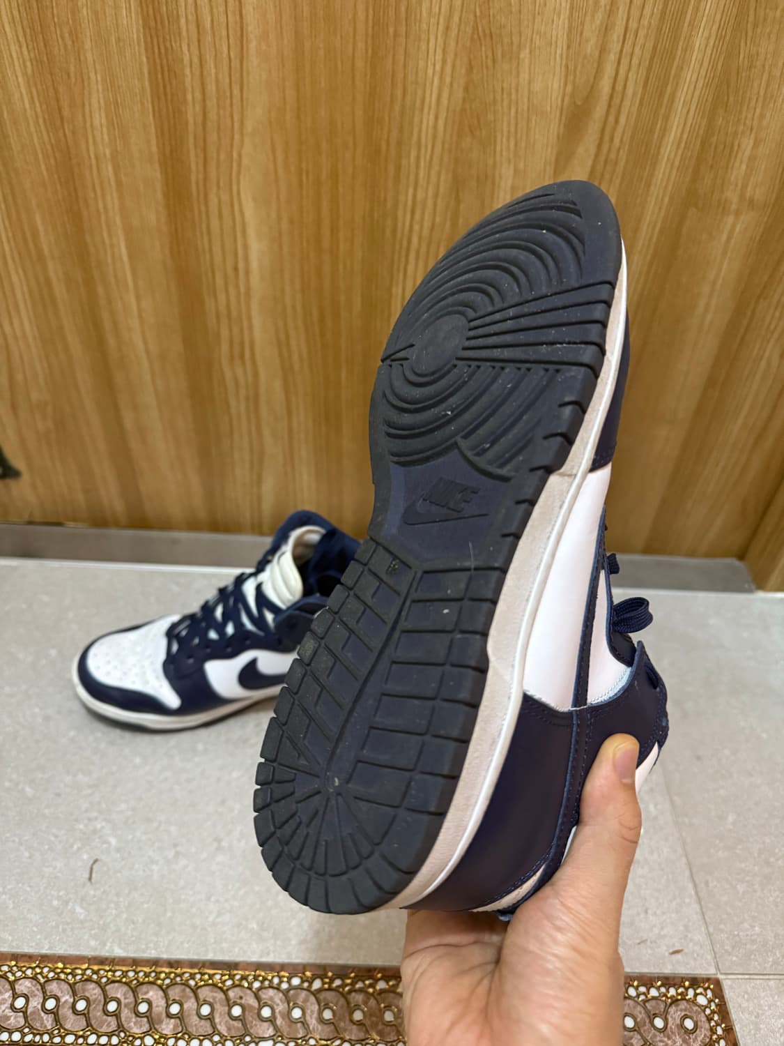 덩크 하이 네이비 270 상품이미지3