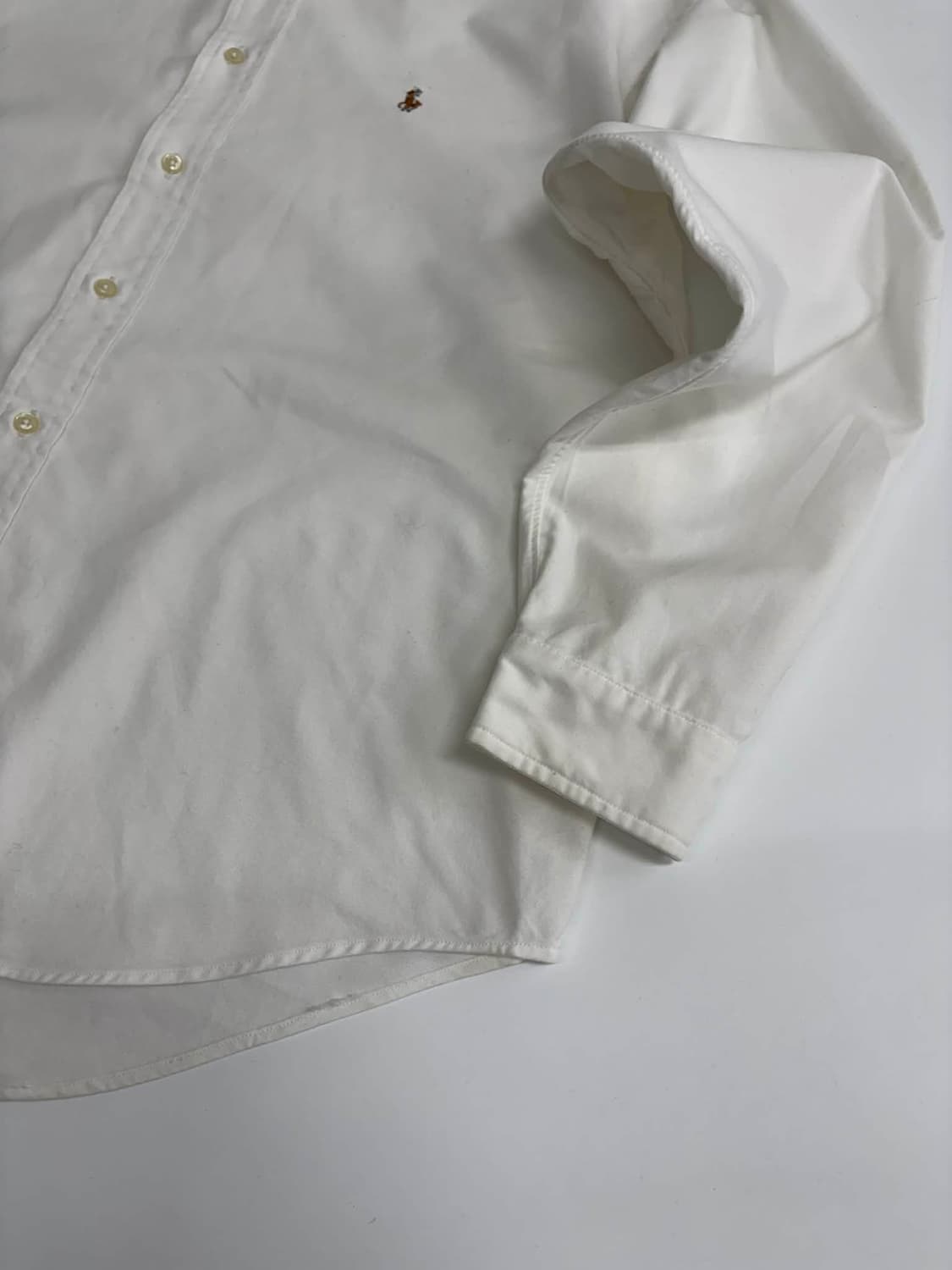 [110] 폴로 랄프로렌 야머스핏 화이트 셔츠 상품이미지6