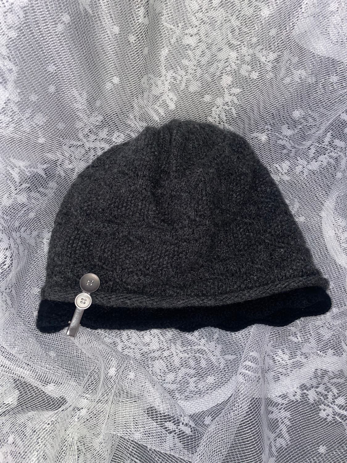 메탈버튼 비니 상품이미지1
