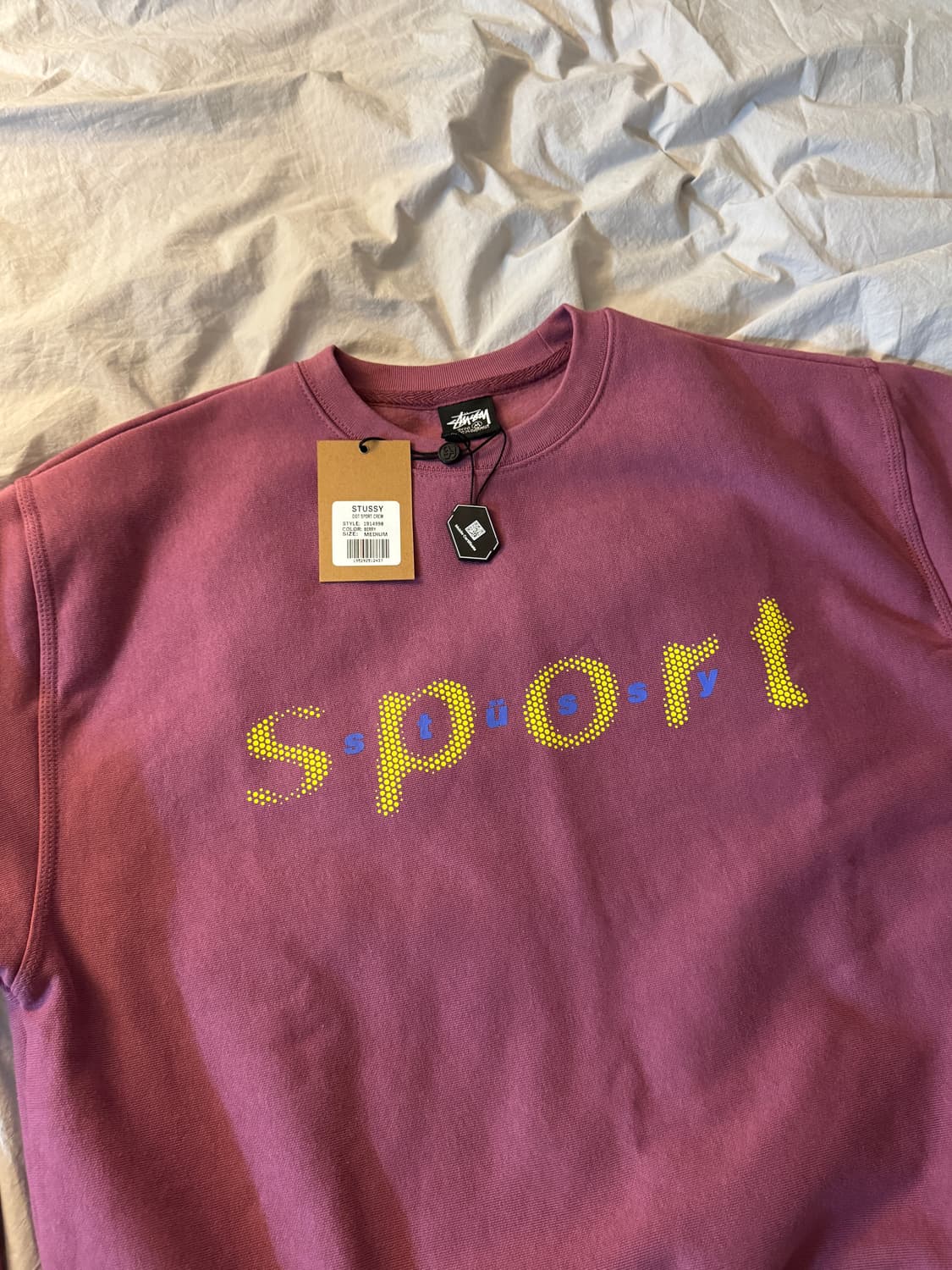 스투시 도트 스포츠 크루넥 상품이미지3