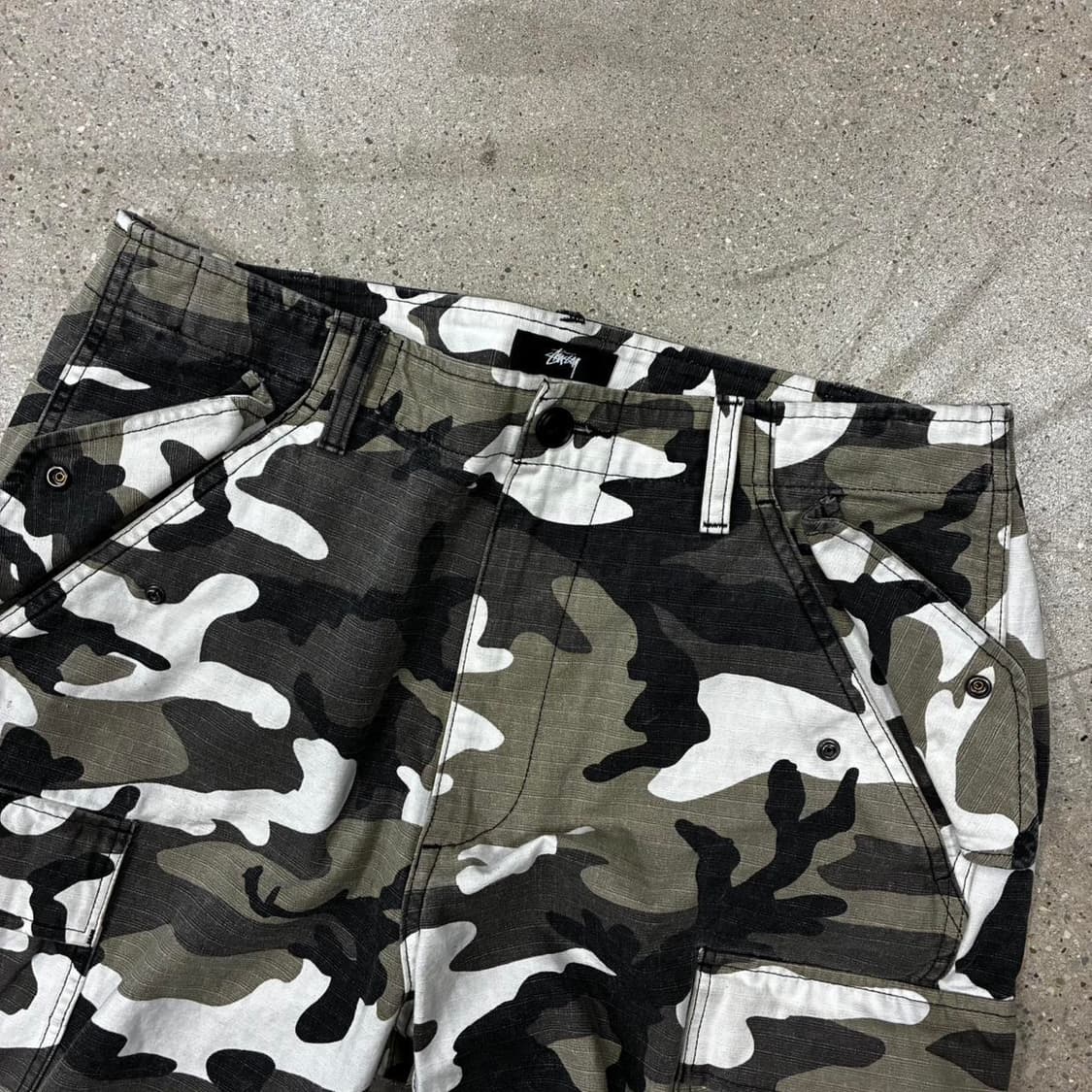 스투시 카모 카고팬츠 M 상품이미지2
