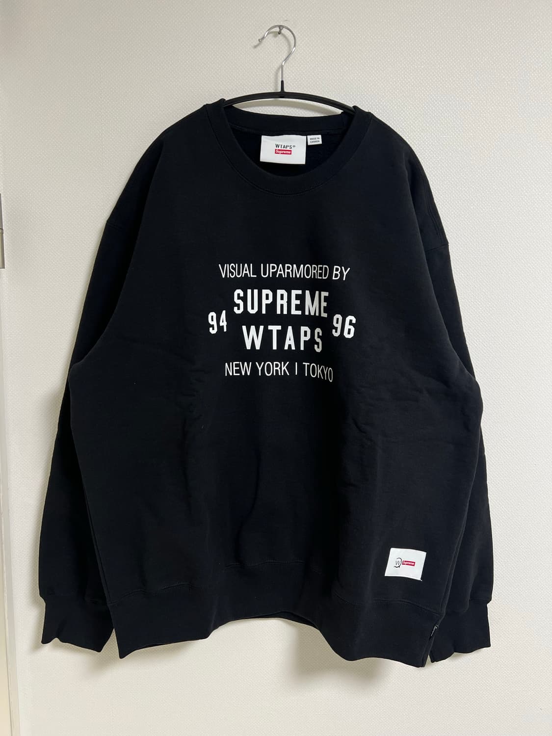 21FW 슈프림 X 더블탭스 크루넥 (XL) 상품이미지1