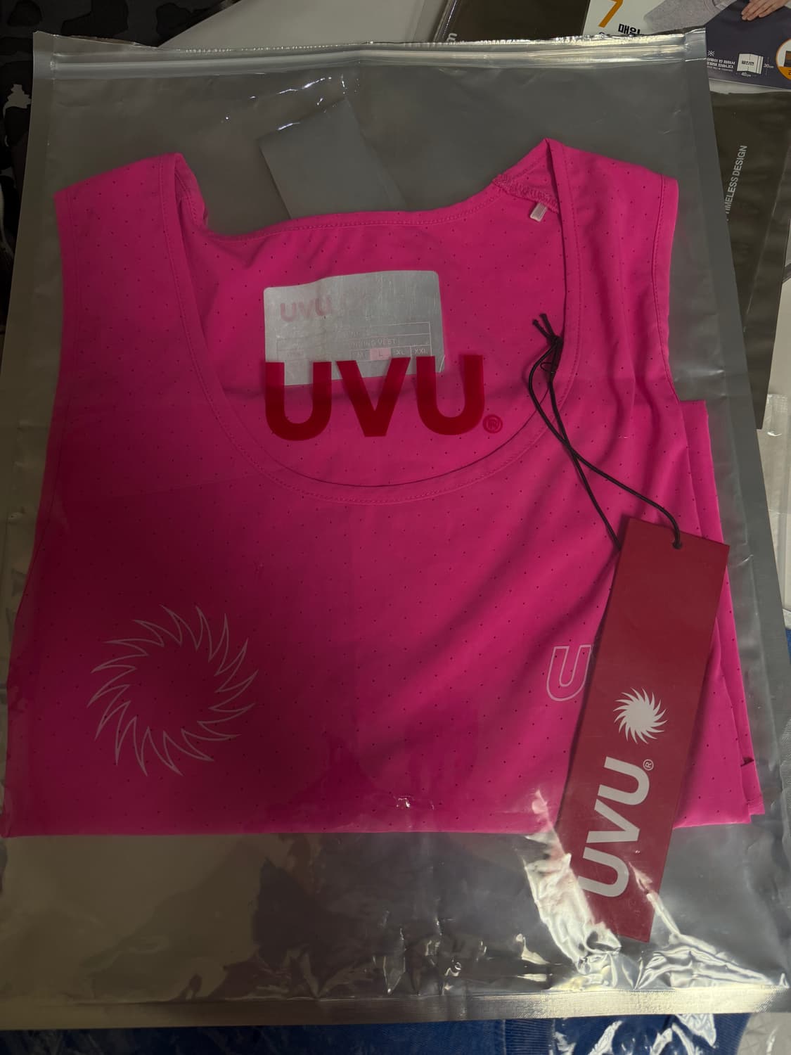 UVU 싱글렛 핑크 (L) 상품이미지2