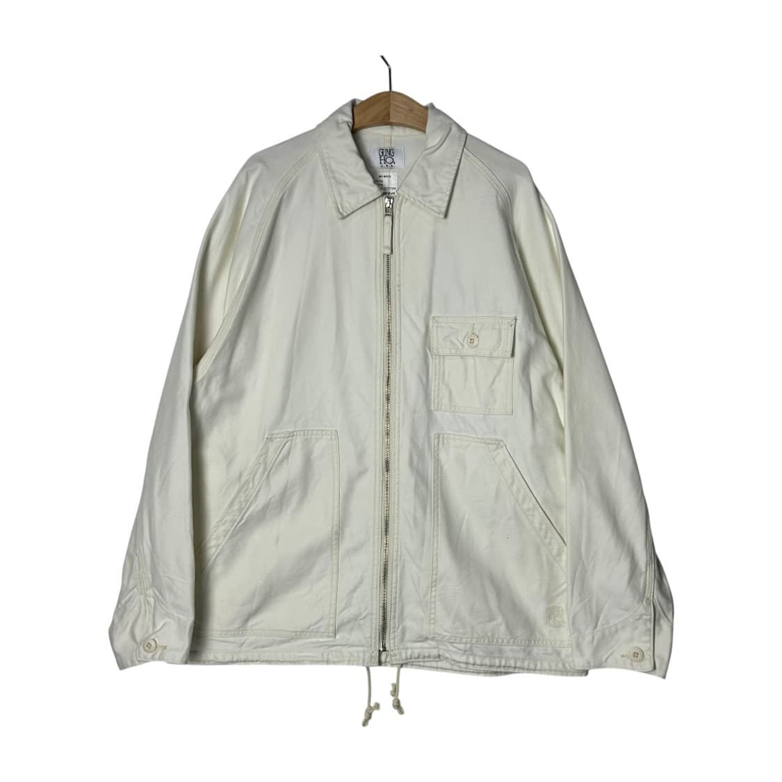 [GUNG HO] 궁호 화이트 워크자켓 상품이미지1