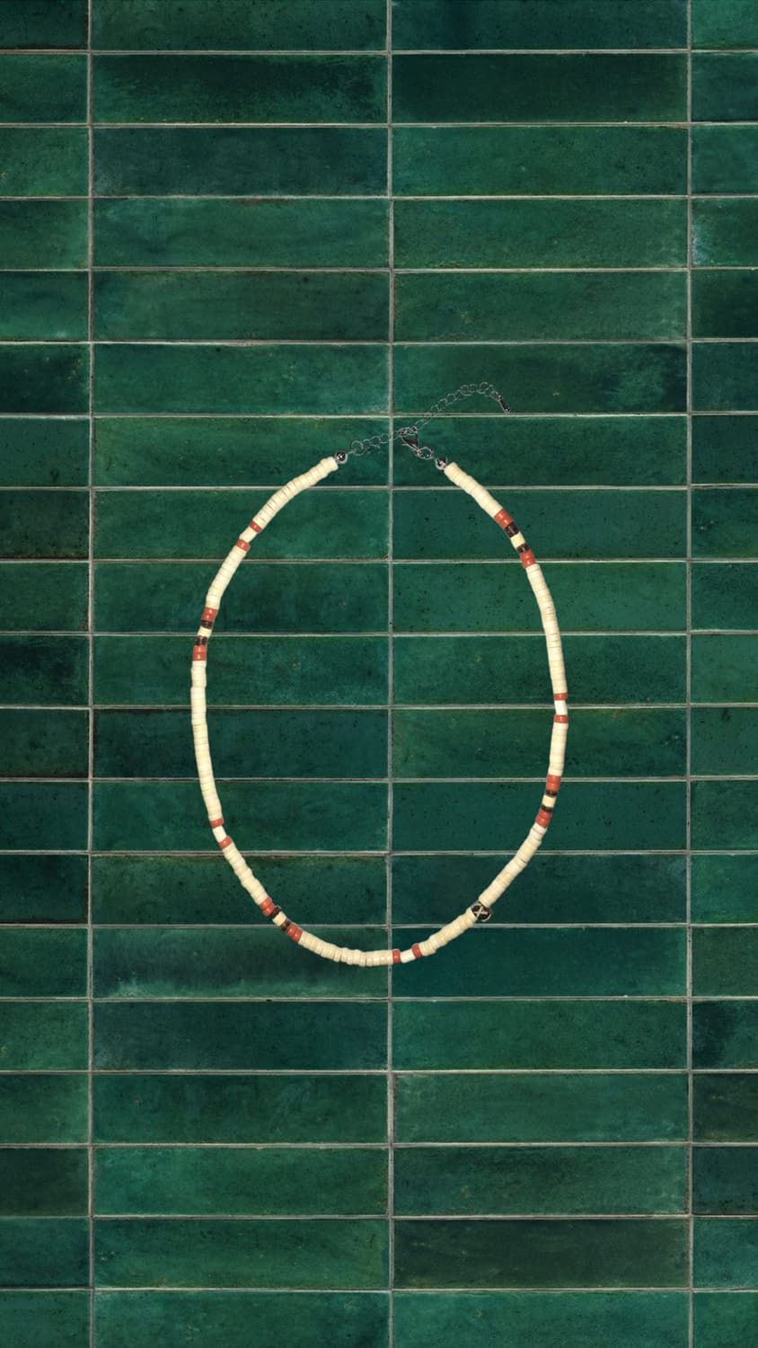 cream orange necklace 상품이미지1