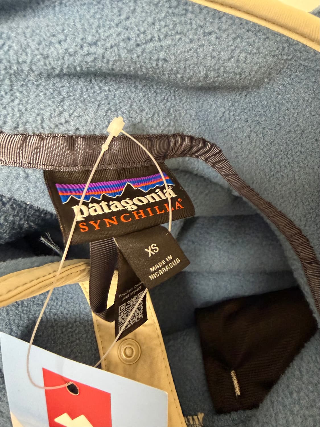 파타고니아 신칠라 스틸블루 xs  새상품 판매합니다 상품이미지2