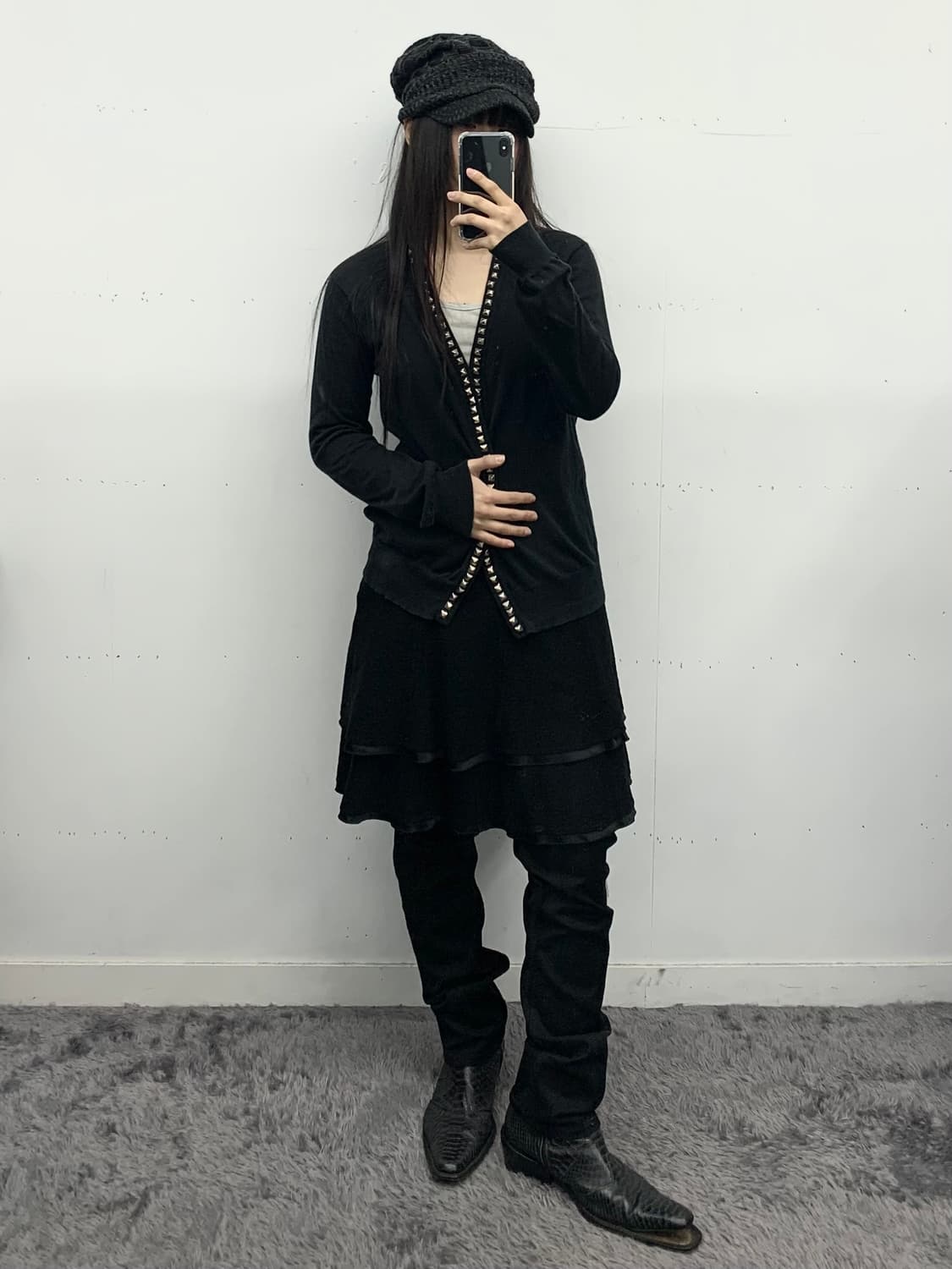 히스테릭 글래머 스터드 가디건 상품이미지2