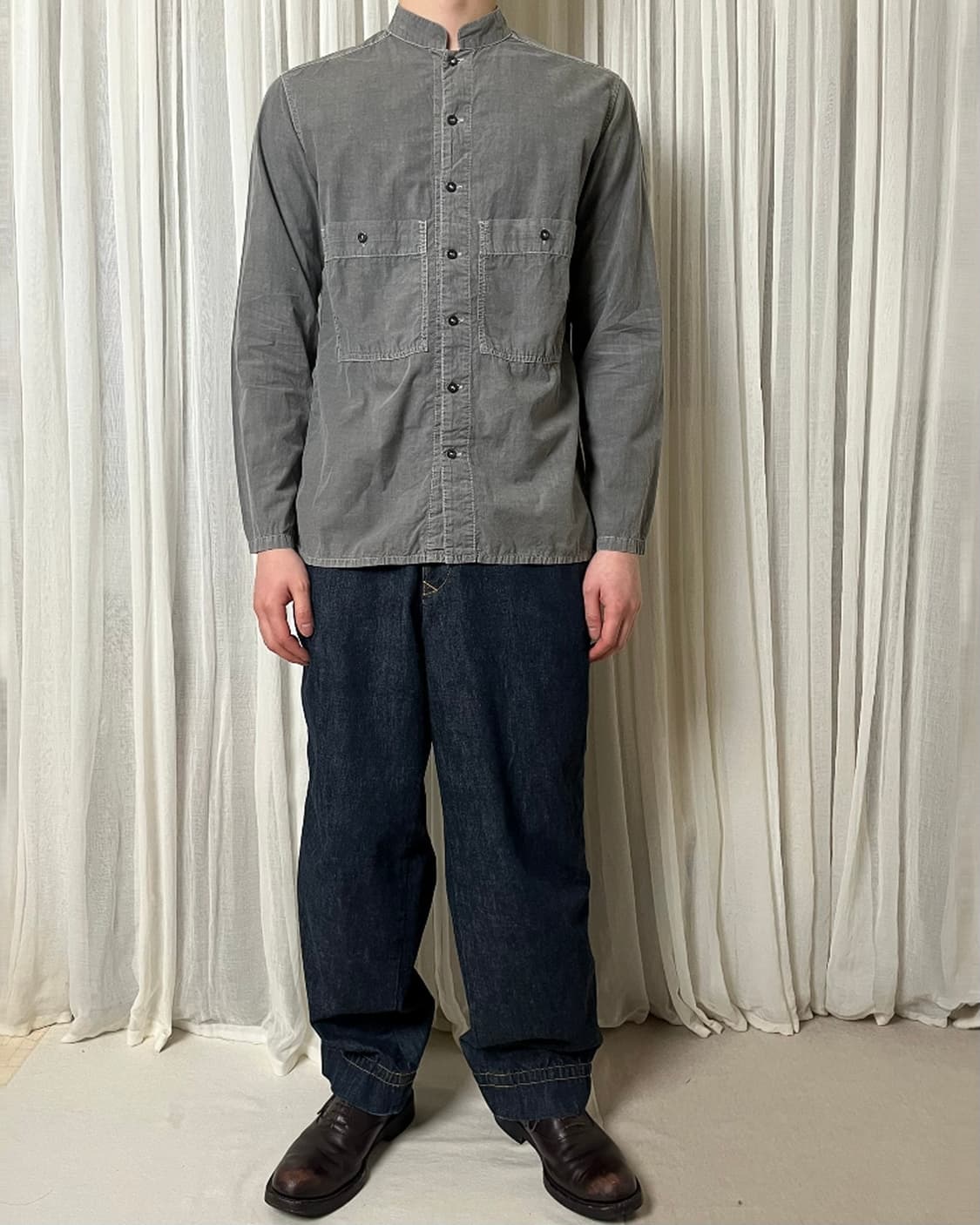 Kolor 데님 퍼커링 팬츠 컬러 denim  상품이미지9