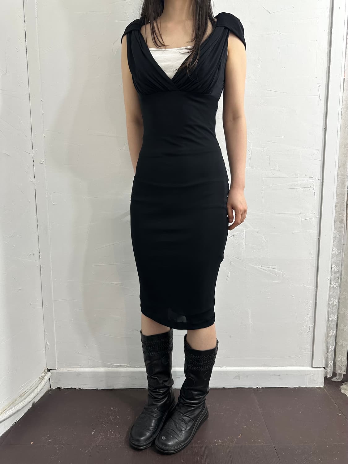 dsquared2 drape dress  상품이미지2