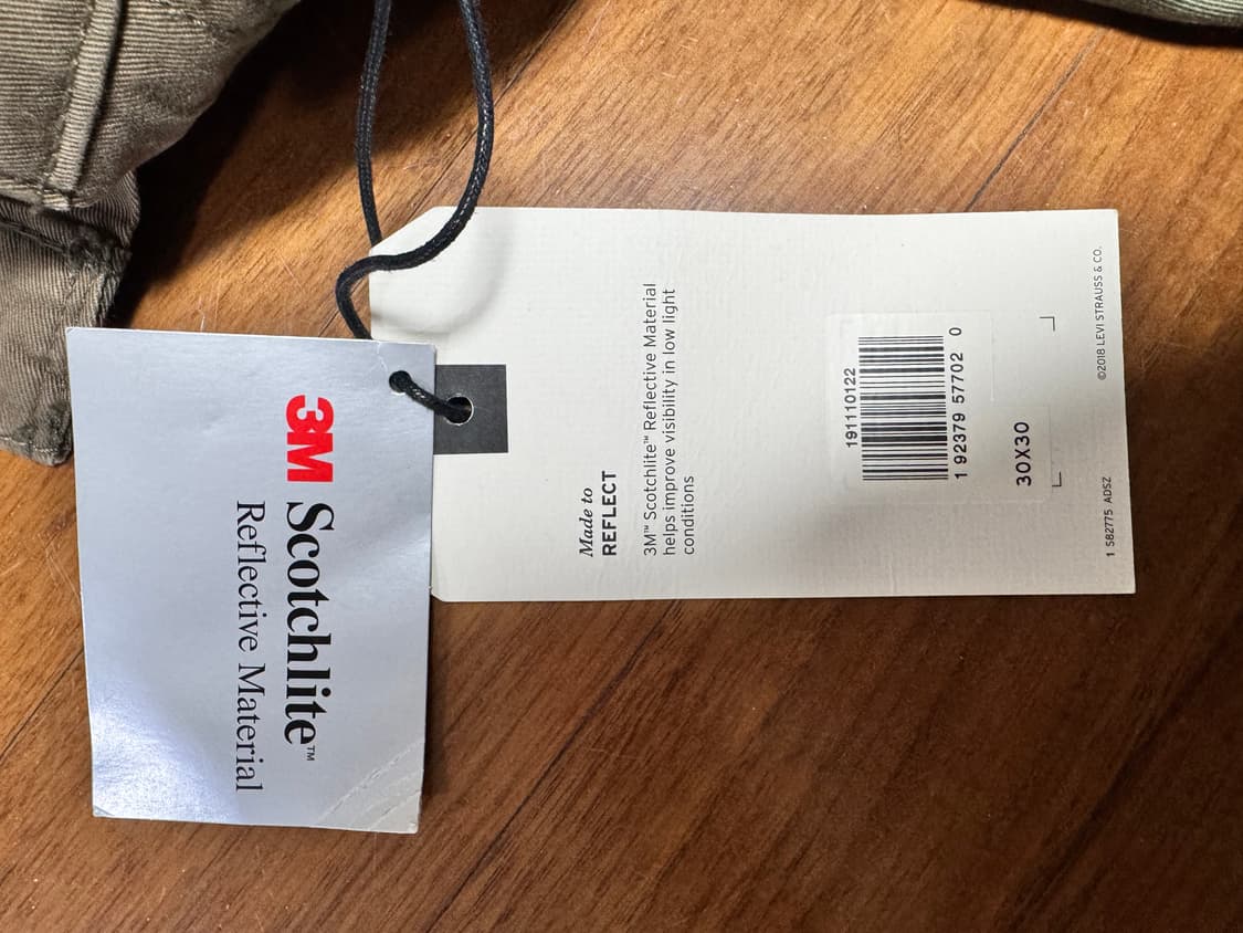 리바이스 511 카모 30x30 새상품 상품이미지7