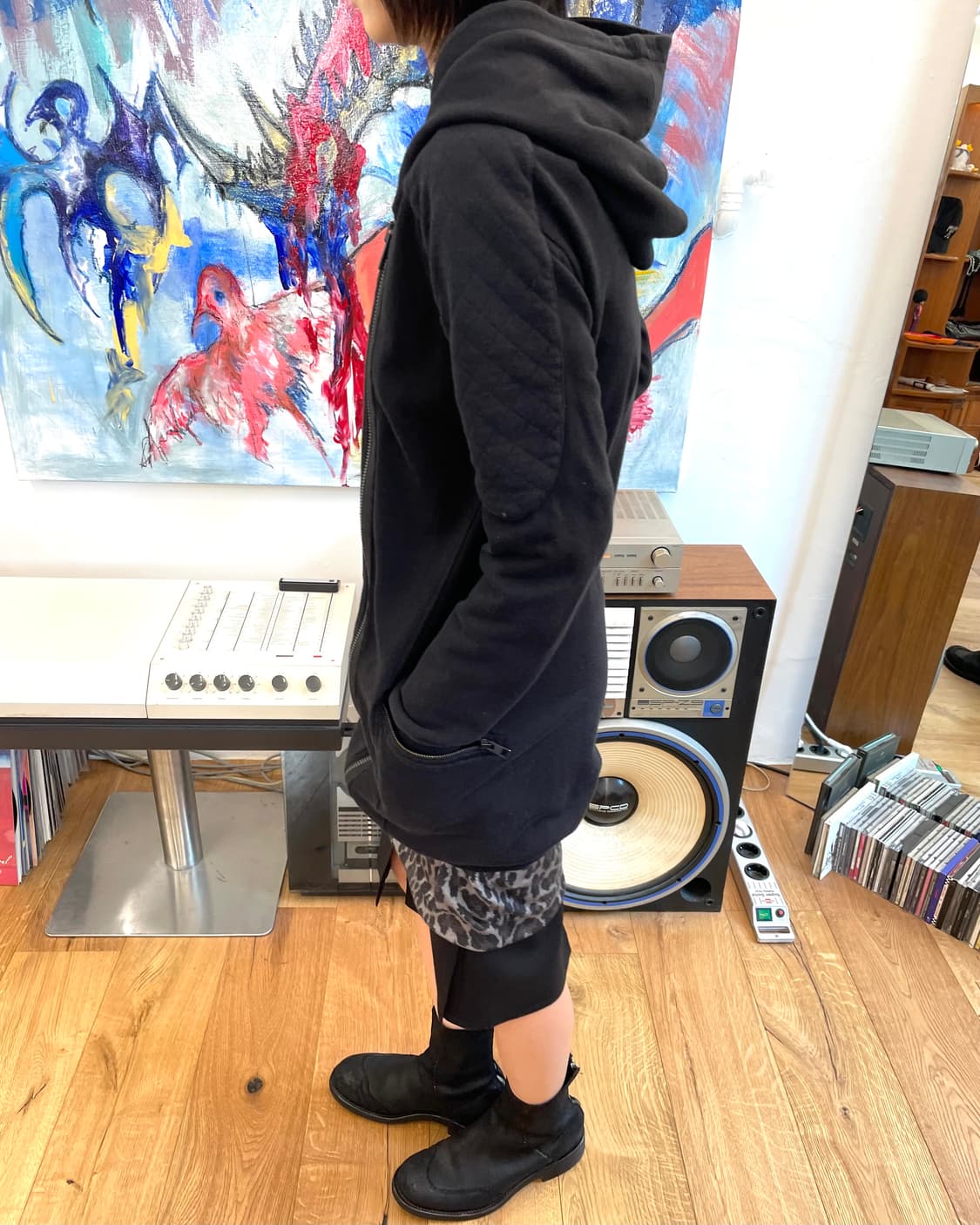 [36] 올세인츠 롱 후드 자켓 상품이미지4