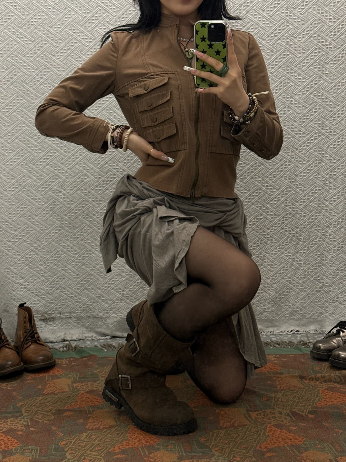 아르마니 익스체인지 희귀 캐주얼 시크 나폴레옹 자켓 K0127 상품이미지1