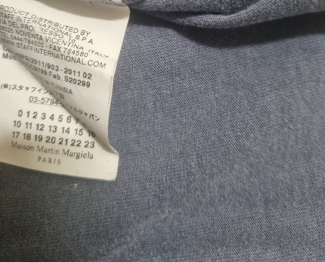 Martin Margiela AIDS T-shirt Grey L 상품이미지4