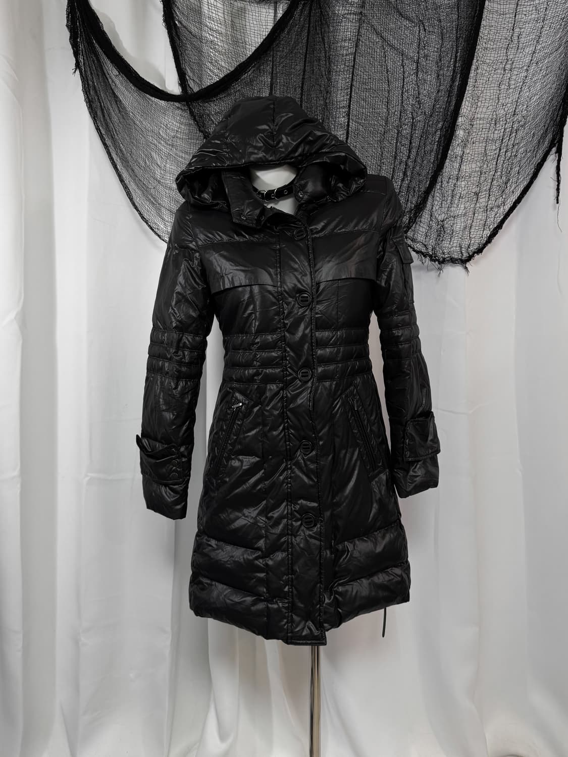 black long padding 상품이미지2