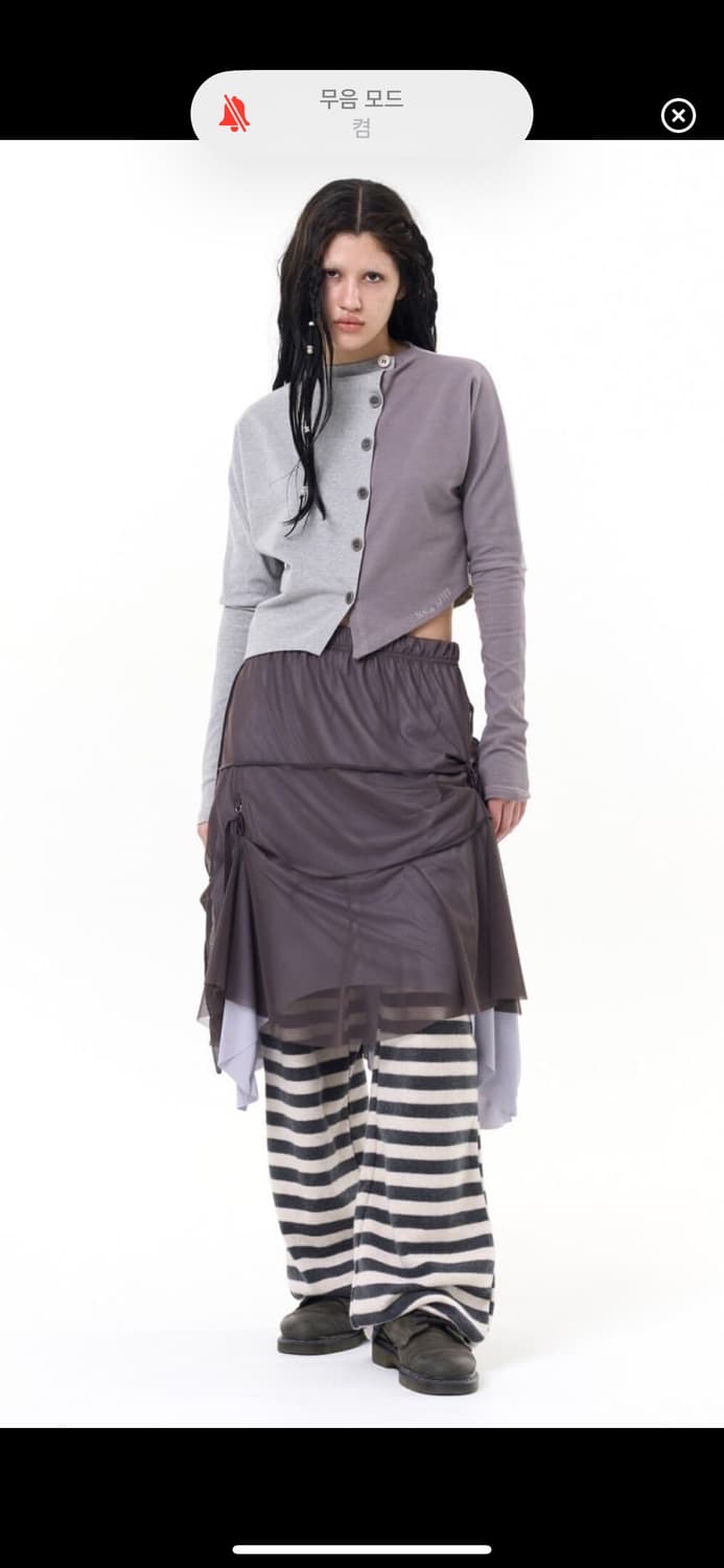 [트와이스 나연 착용] 탠스댄스 언발란스 가디건 상품이미지3