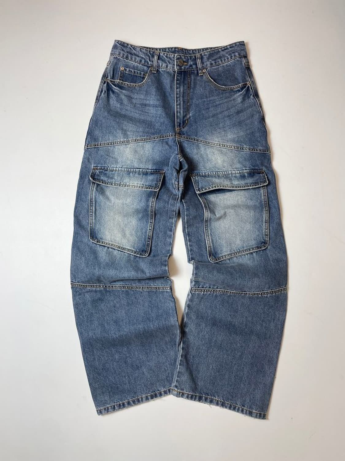 밥캣 BOBCAT USA 프론트 와이드 데님 팬츠 PN9278 상품이미지1