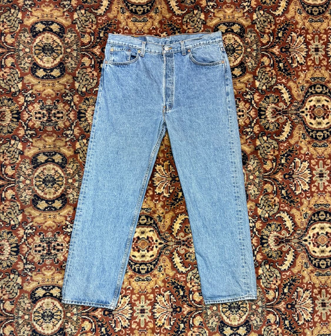 90s usa 빈티지 리바이스 501 데님 38(35~37) (596) 상품이미지1