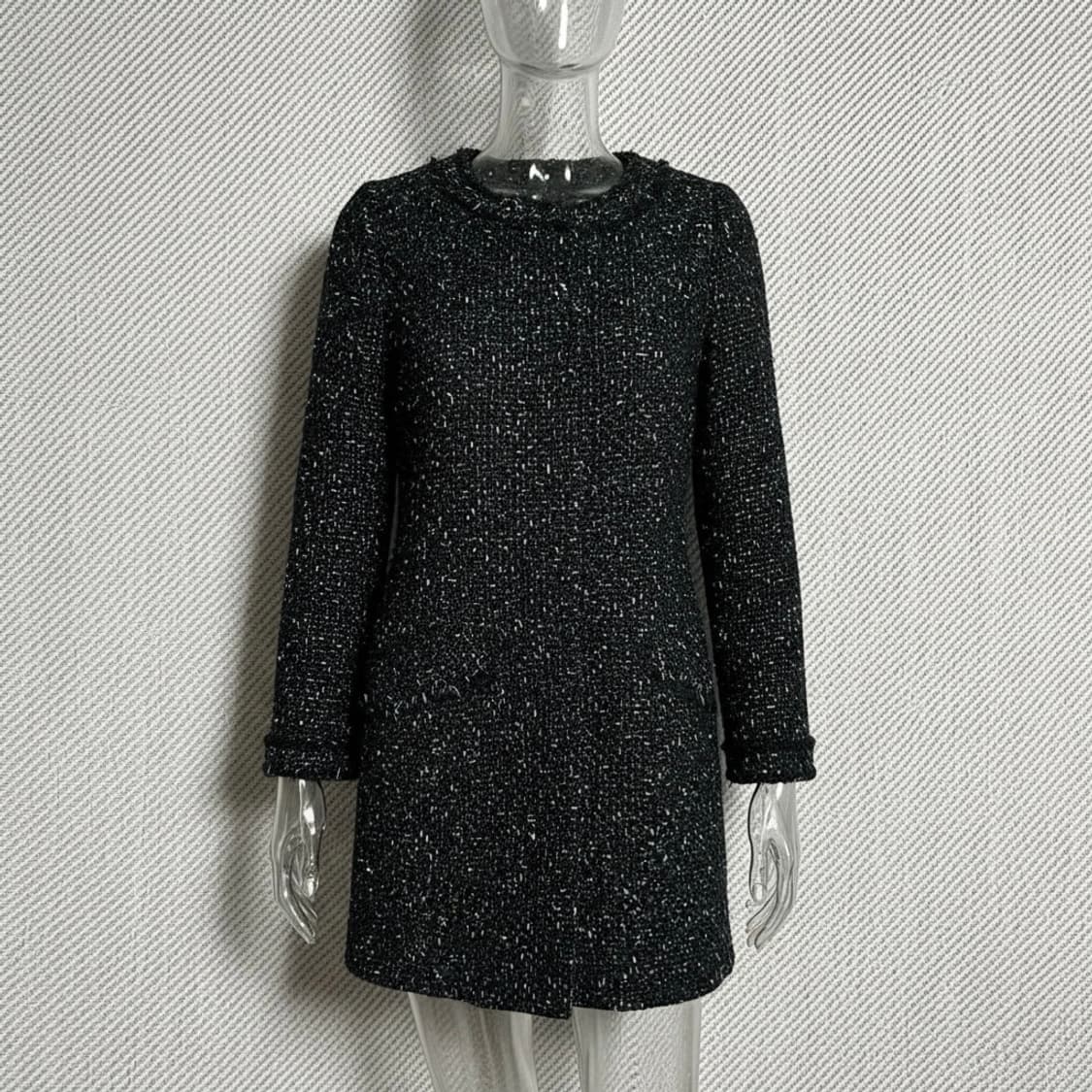 [S] Uniqlo 유니클로 우먼즈 울 컬렉션 트위드 코트 상품이미지1