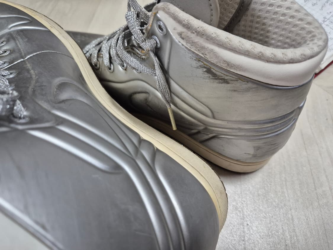 정품 나이키 조던1 아노다이즈드 실버 상품이미지6